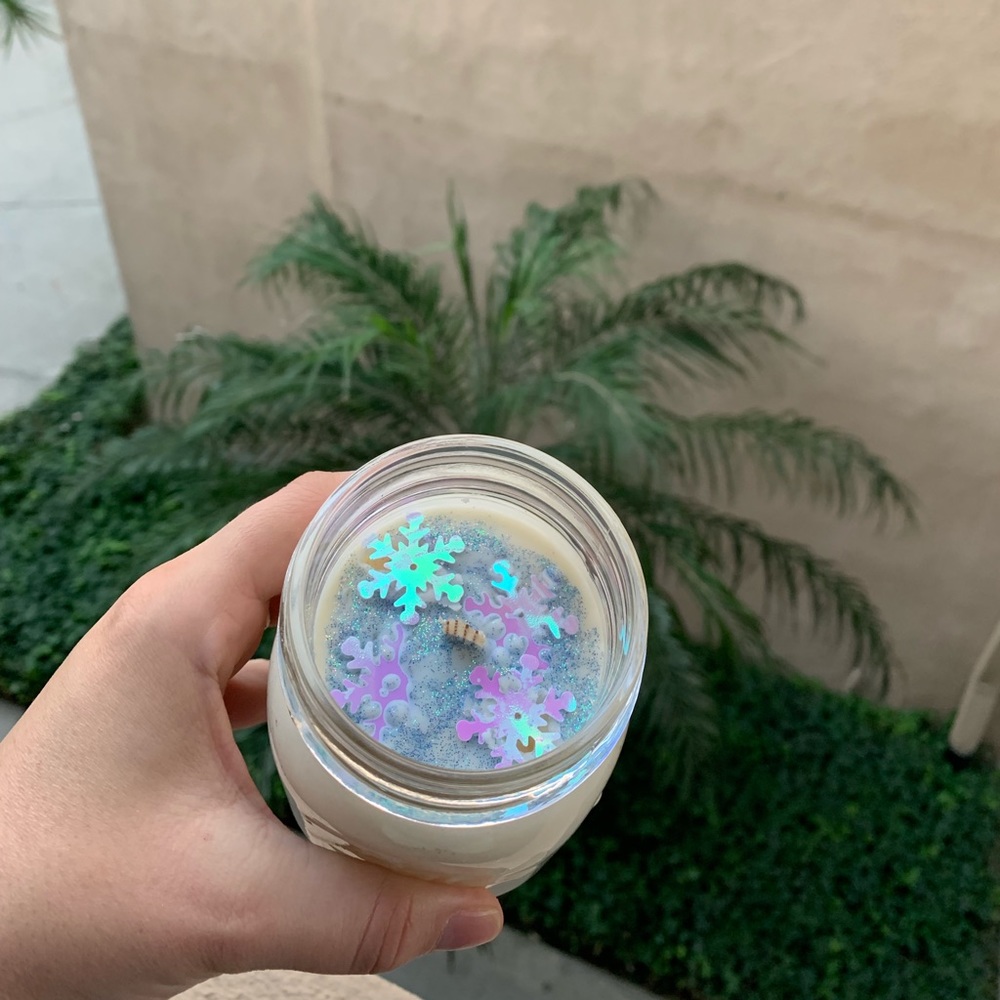 Handmade Soy Wax Candle “Winter Forest” - Picture 2 of 4